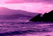Canvas Art Print Enchanted Ocean (5 Parts) Wide Violet 125029 additionalThumb 5