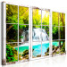 Large canvas print Emerald Waterfall II [Large Format] 125429 additionalThumb 2
