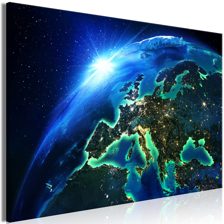 Large canvas print The Blue Planet [Large Format] 128629 additionalImage 2