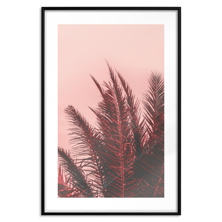 Poster Palms at Sunset - botanical composition with tropical plants 128829 additionalImage 17
