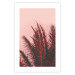 Poster Palms at Sunset - botanical composition with tropical plants 128829 additionalThumb 19