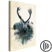 Canvas Art Print Forest Spirit (1-piece) Vertical - abstract deer on light background 130329 additionalThumb 6