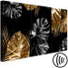 Canvas Jungle Colors - First Variant (3-piece) - monstera leaves 132129 additionalThumb 6