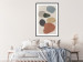 Wall Poster Stone Composition - abstract colorful stones on a gray background 134329 additionalThumb 19