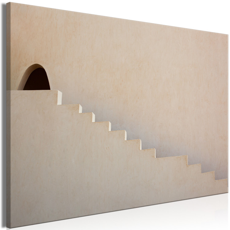 Canvas Hidden Passage (1-piece) Wide - Arab stairs in Morocco 134729 additionalImage 2