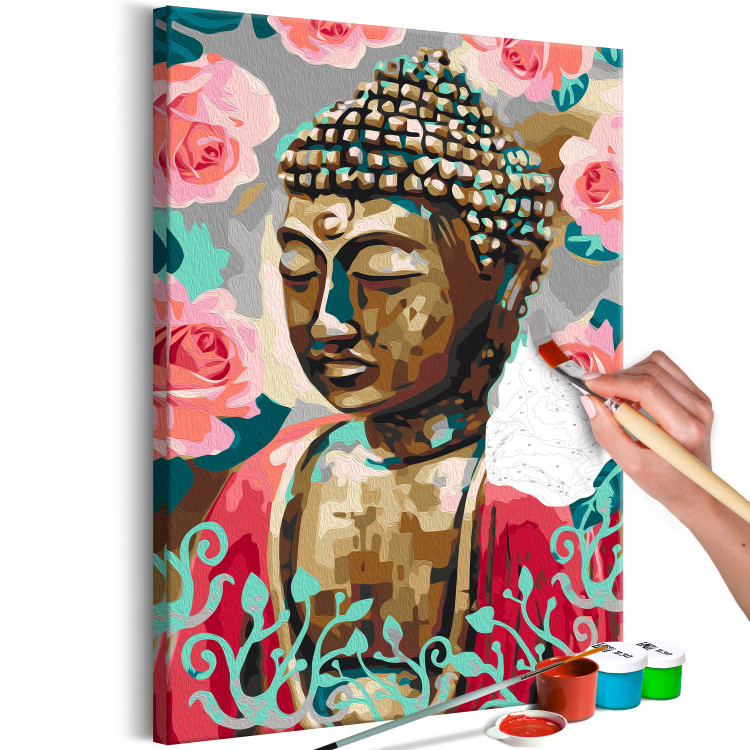 Paint by Number Kit Buddha in Red 135629 additionalImage 3