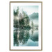 Wall Poster Morning by the Lake - lake landscape with trees and sunrise 137229 additionalThumb 13