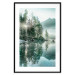 Wall Poster Morning by the Lake - lake landscape with trees and sunrise 137229 additionalThumb 14