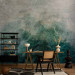 Wall Mural In an ocean of mist - turquoise abstract combining mountain and seascape 143329 additionalThumb 4