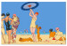 Paint by Number Kit On the Beach - Group of Acquaintances by the Sea, Blue Sky 144129 additionalThumb 4