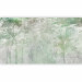 Wall Mural Forest in the Morning - Green Trees on a Delicate Light Texture 146429 additionalThumb 1