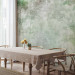 Wall Mural Forest in the Morning - Green Trees on a Delicate Light Texture 146429 additionalThumb 4