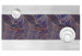 Table Runner Gold leafing - graphic floral motif with leaves in linear art 147329 additionalThumb 3