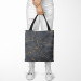 Shopping Bag Cracked magma - graphite imitation stone pattern with golden streaks 147629 additionalThumb 2