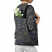 Shopping Bag Cracked magma - graphite imitation stone pattern with golden streaks 147629 additionalThumb 3