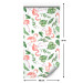 Modern Wallpaper Exotic Pattern - Pink Flamingos and Green Leaves on a White Background 150029 additionalThumb 7