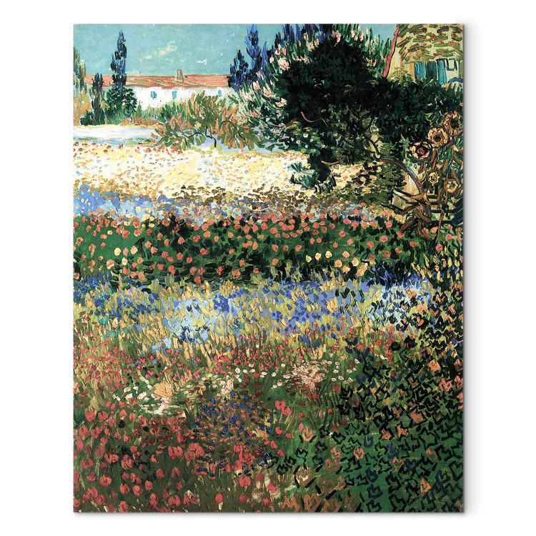 Reproduction Painting Blooming Garden 150329