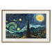 Poster Starry Night - A Landscape in the Moonlight in the Style of Van Gogh 151129 additionalThumb 22