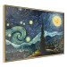 Poster Starry Night - A Landscape in the Moonlight in the Style of Van Gogh 151129 additionalThumb 6
