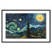 Poster Starry Night - A Landscape in the Moonlight in the Style of Van Gogh 151129 additionalThumb 27