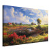 Large canvas print Rural Idyll - Landscape of the Polish Countryside in Warm Autumn Colors [Large Fromat] 151529 additionalThumb 2