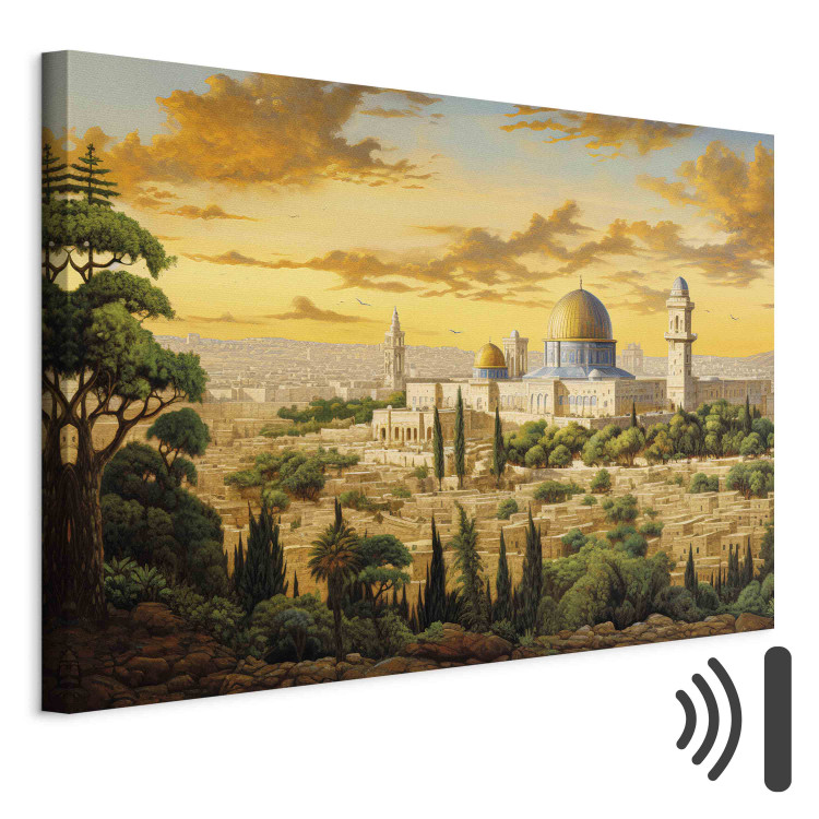 Canvas Art Print Jerusalem - Artistic Vision of Historic Streets and Buildings 151929 additionalImage 8