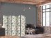 Room Divider Blooming Wildness - Tropical Plants on a Beige Background II [Room Dividers] 152029 additionalThumb 4
