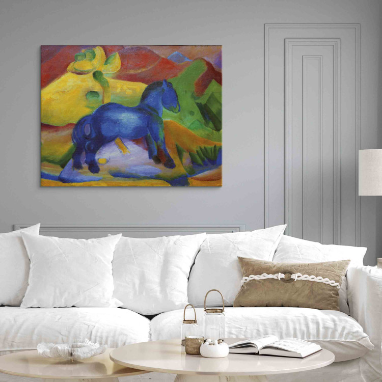 Reproduction Painting Blue Horse, children's picture 155329 additionalImage 3