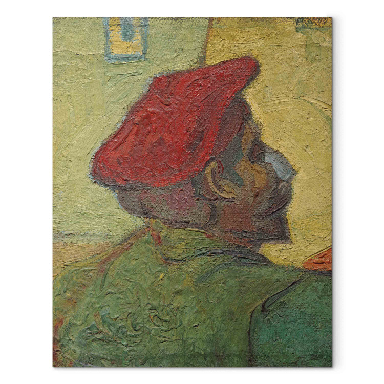 Art Reproduction Paul Gauguin (Man with red hat) 155429