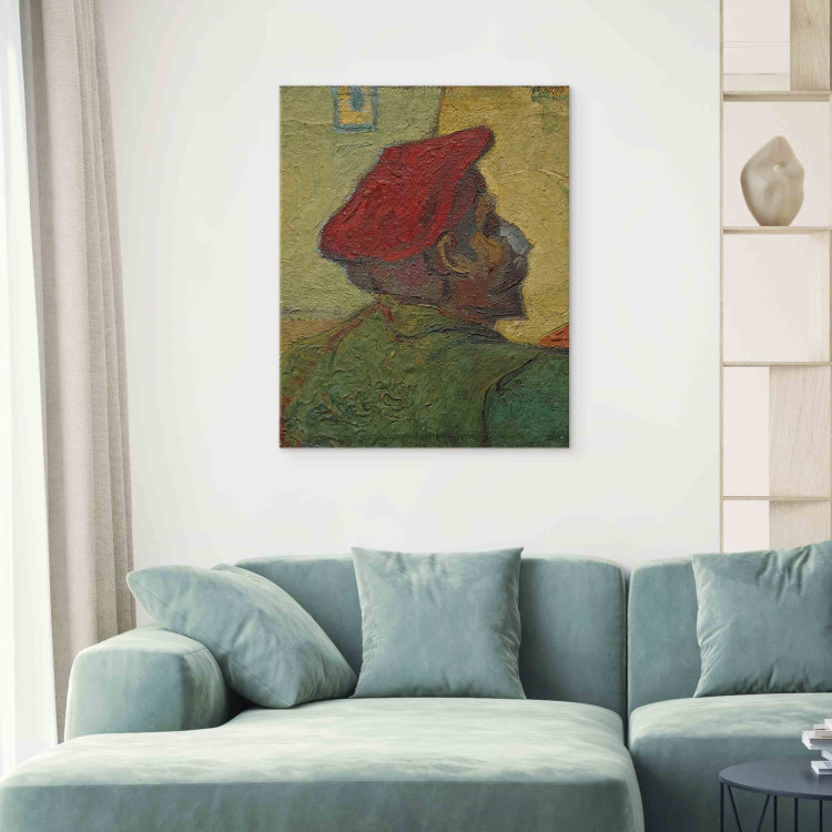 Art Reproduction Paul Gauguin (Man with red hat) 155429 additionalImage 3