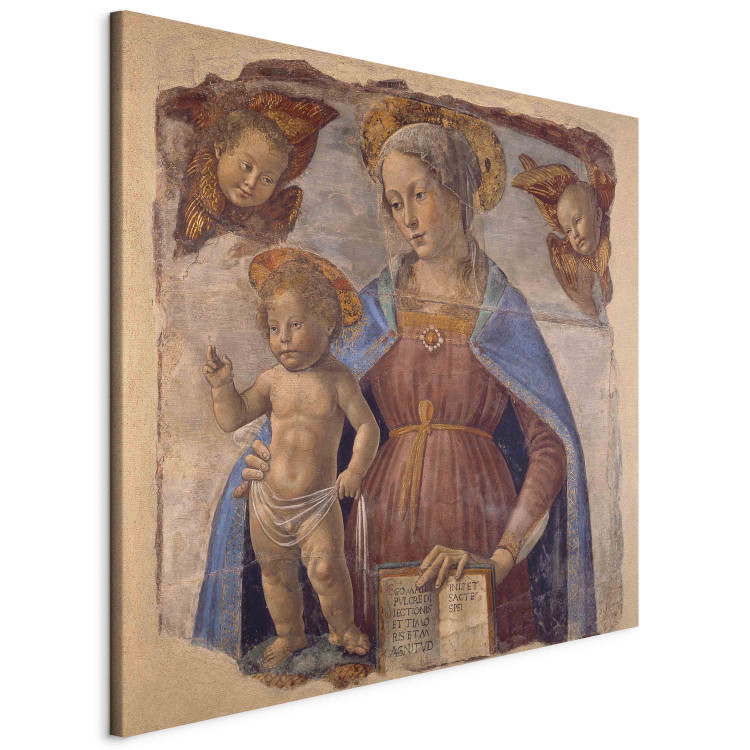 Art Reproduction Madonna and Child with two cherubs 155829 additionalImage 2