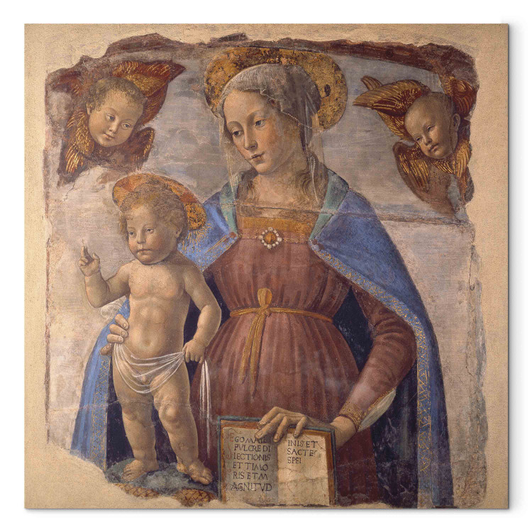 Art Reproduction Madonna and Child with two cherubs 155829 additionalImage 7