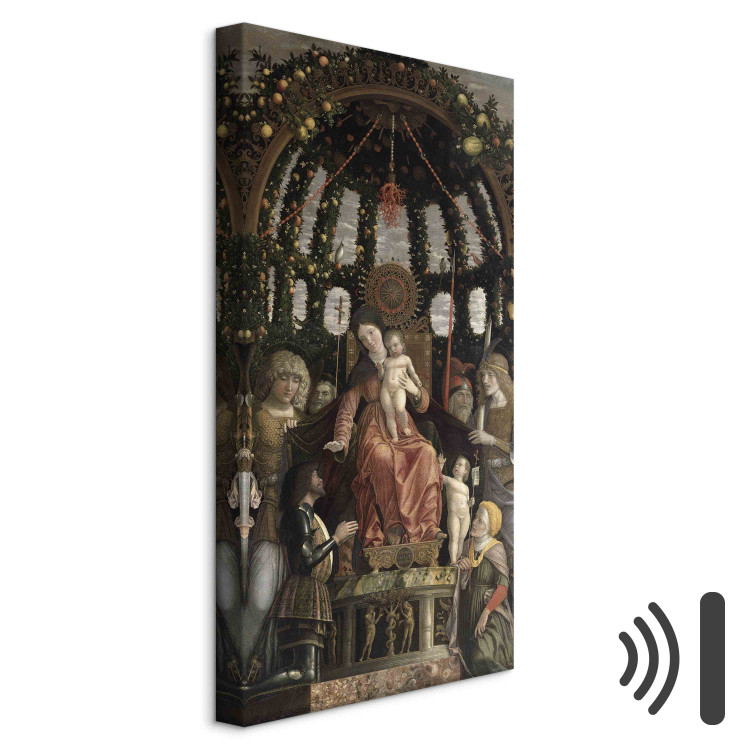 Reproduction Painting The Virgin of Victory or The Madonna and Child Enthroned with Six Saints and Adored by Gian-Francesco II Gonzaga, commissioned in 156429 additionalImage 8