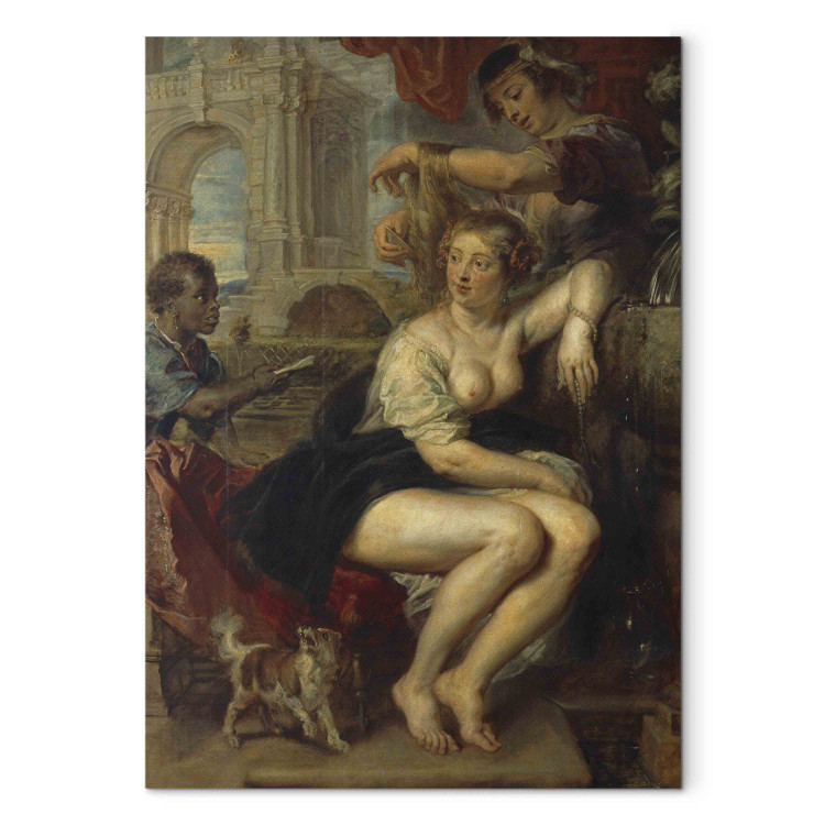 Art Reproduction Bathsheba at the well receiving David's letter 157729