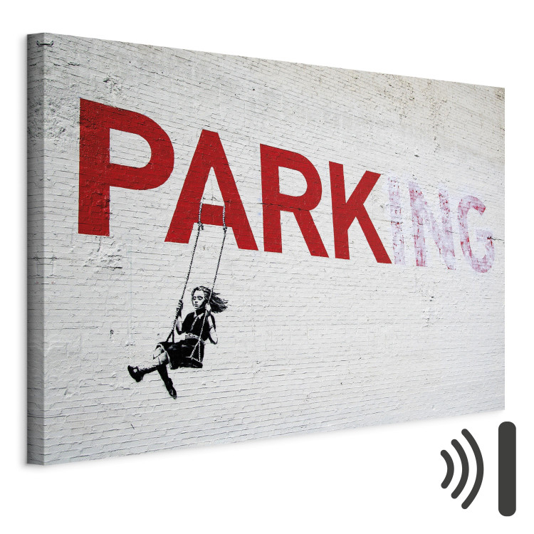 Canvas Art Print Parking (Banksy) 58929 additionalImage 8