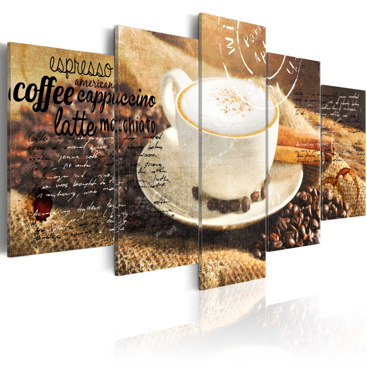Canvas Print Coffe, Espresso, Cappuccino, Latte machiato ... 59029 additionalImage 2