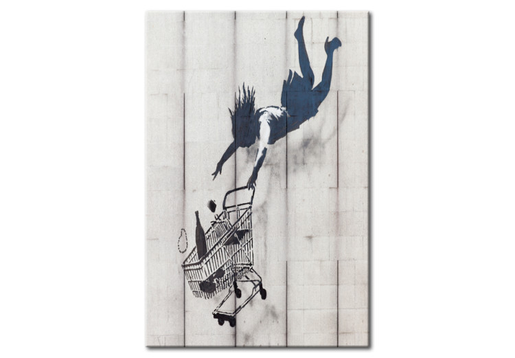 Canvas Shop Til You Drop by Banksy  72629