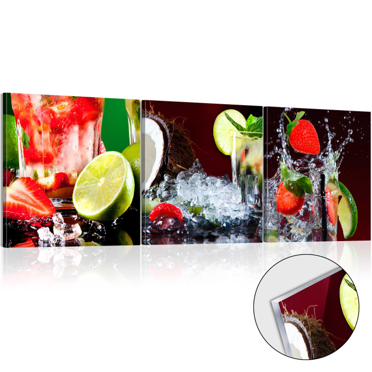 Print On Glass Exotic Cocktail [Glass] 92729