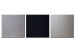 Canvas Print Graphite Trio (3-piece) - Industrial Abstraction in Grays 93929
