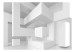 Wall Mural White geometry 97029 additionalThumb 1