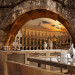 Wall Mural Ancient architecture - Pula amphitheatre against a sunset background 97529 additionalThumb 7