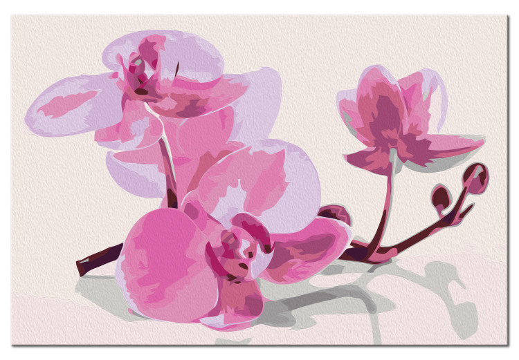 Paint by Number Kit Orchid Flowers 107139 additionalImage 6