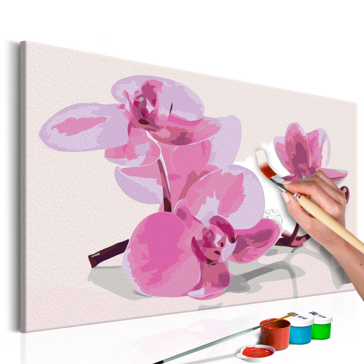 Paint by Number Kit Orchid Flowers 107139 additionalImage 3