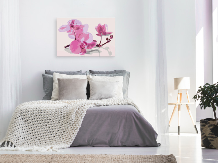 Paint by Number Kit Orchid Flowers 107139 additionalImage 2