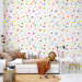 Wallpaper Rainbow Polka Dots 108339 additionalThumb 10