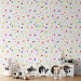 Wallpaper Rainbow Polka Dots 108339 additionalThumb 5