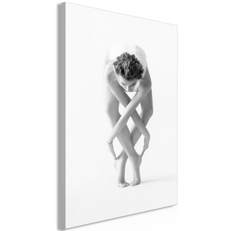 Canvas Art Print Art of Ballet (1-part) - Femininity and Grace in Dance Movements 115139 additionalImage 2