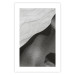 Wall Poster Sand Dunes - black and white composition with sandy waves in the middle of the desert 115239 additionalThumb 14