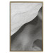 Wall Poster Sand Dunes - black and white composition with sandy waves in the middle of the desert 115239 additionalThumb 19