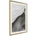 Wall Poster Sand Dunes - black and white composition with sandy waves in the middle of the desert 115239 additionalThumb 2